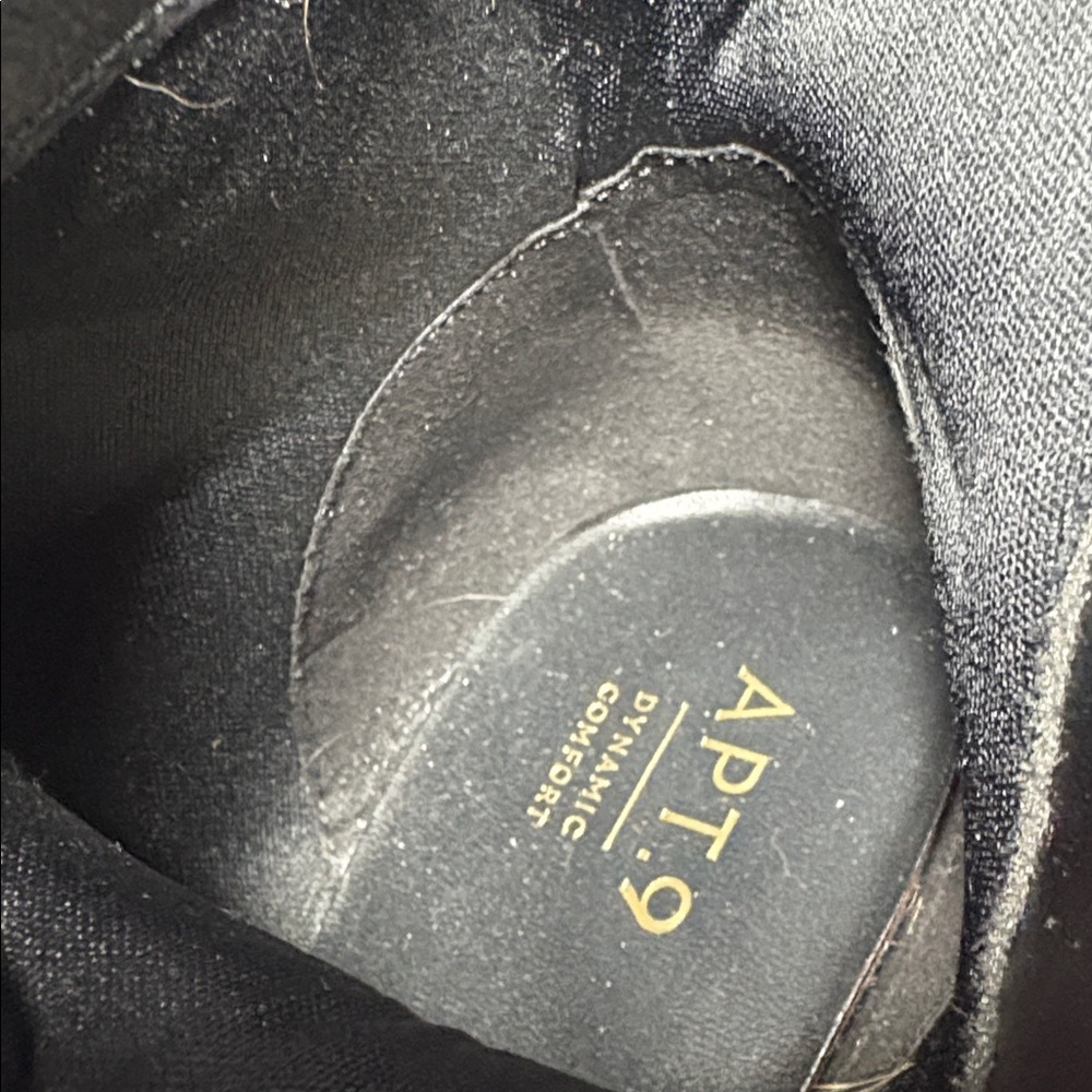 Apt. 9 Black and Olive Ankle Boots - Picture 4 of 8